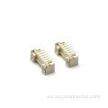 Conector LED SMT vertical de oblea de 1,25 mm 6P